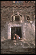 290040 Small Window, San'aa A4 Photo Print