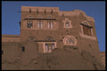 290041 Traditional House With Modern Windows Behind Old Walls A4 Photo Print