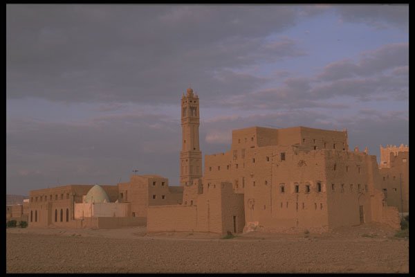 290056 In Al Gurfa, Even The Minaret Is Made With Earth A4 Photo Print