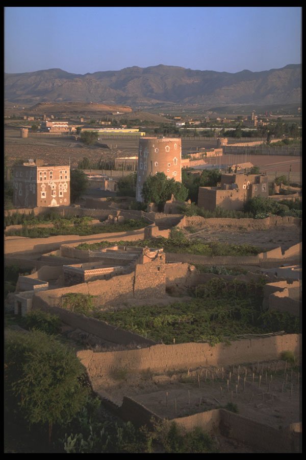 290085 View Over The Valley, Rawdha, Near San'aa A4 Photo Print