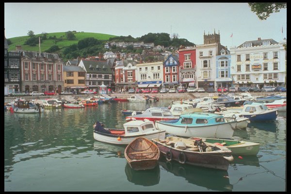 291014 Inner Harbor, Dartmouth A4 Photo Print