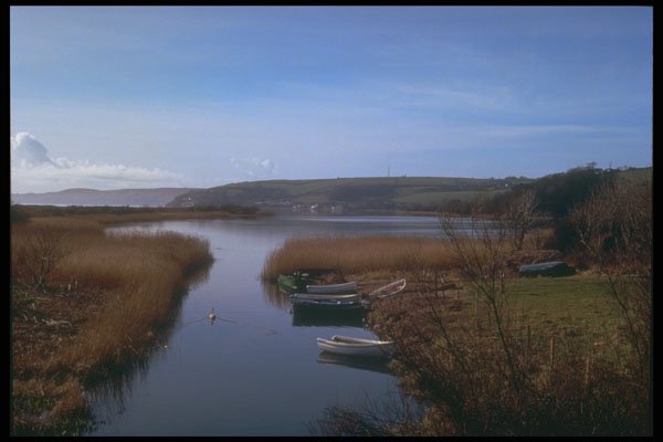 291028 The Ley, Slapton Bridge A4 Photo Print