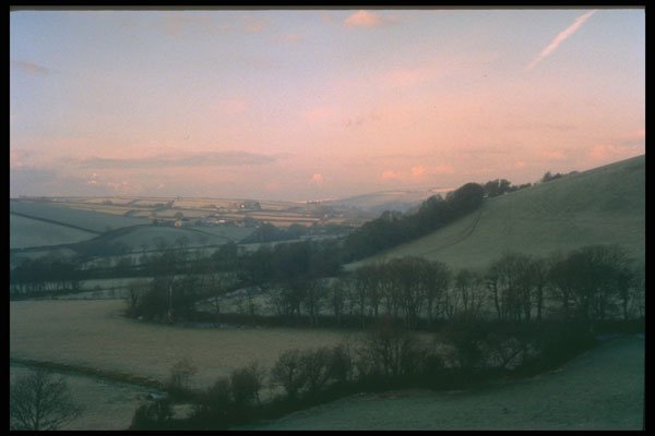 291047 Avon Valley, Winter A4 Photo Print