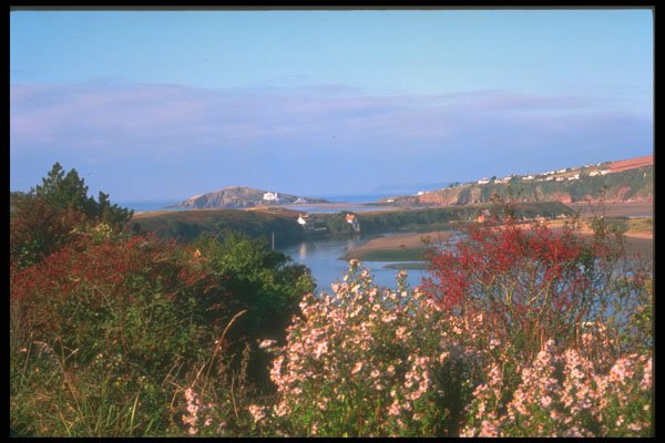 291051 Avon And Burgh Island A4 Photo Print