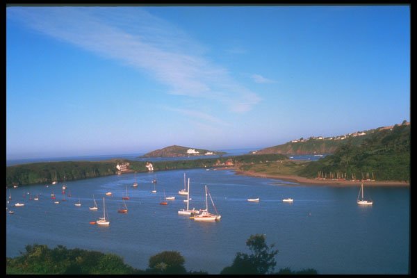 291052 Avon And Burgh Island A4 Photo Print