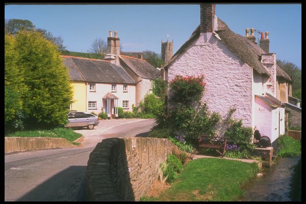 291081 Village Of South Pool A4 Photo Print
