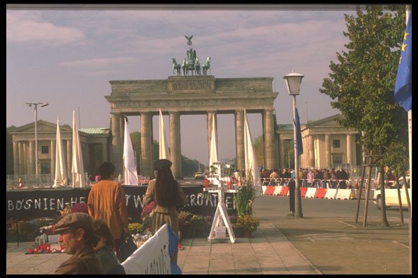 292008 Brandenburg Gate A4 Photo Print