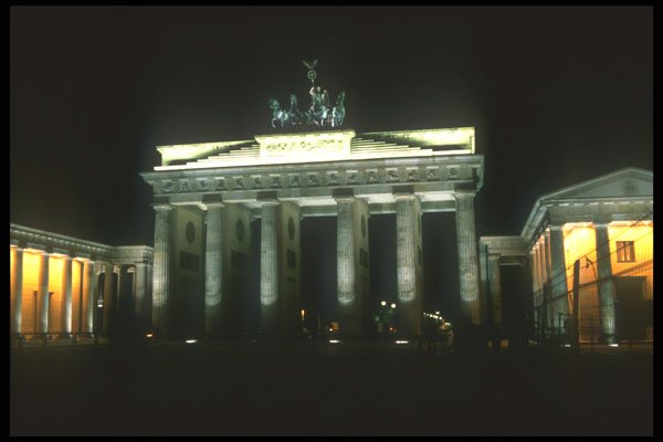 292013 Brandenburg Gate A4 Photo Print