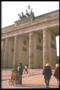 292014 Brandenburg Gate A4 Photo Print