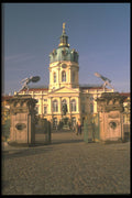 292018 Charlottenburg Palace Featuring Gates A4 Photo Print