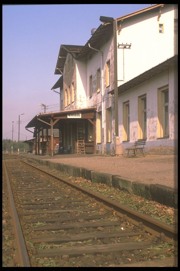 292048 Colditz Railway Station A4 Photo Print