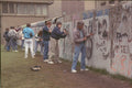 292068 Chipping Pieces Off Wall A4 Photo Print