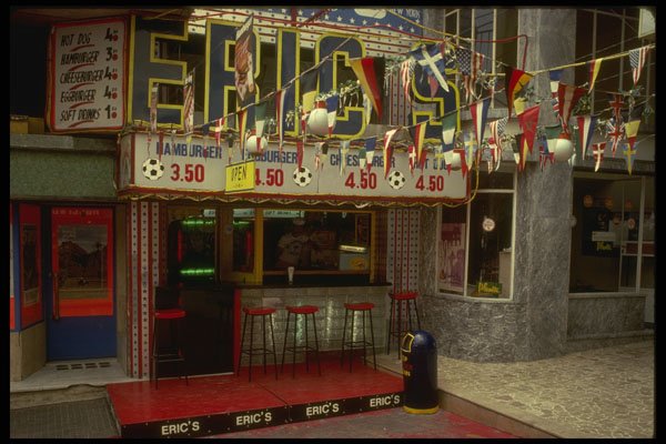 293012 Morocco, Fast Food A4 Photo Print