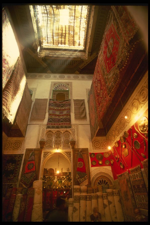 293027 Morocco, Rug Salesroom A4 Photo Print