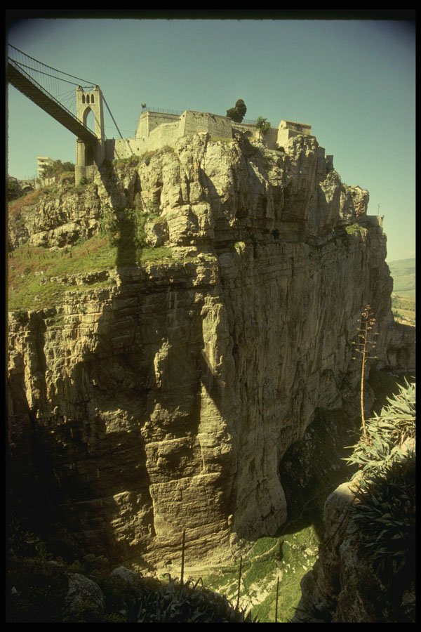 293058 Algeria, Bridge Gap A4 Photo Print