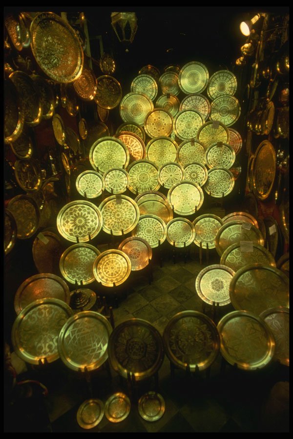 293087 Tunisia, Metalware For Sale A4 Photo Print