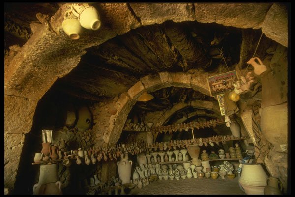 293097 Tunisia, Cave Studio A4 Photo Print