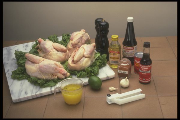 294012 Four Chicken A4 Photo Print