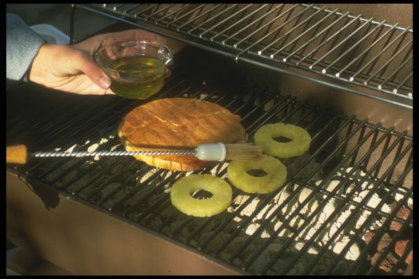 294019 Ham And Pineapple A4 Photo Print