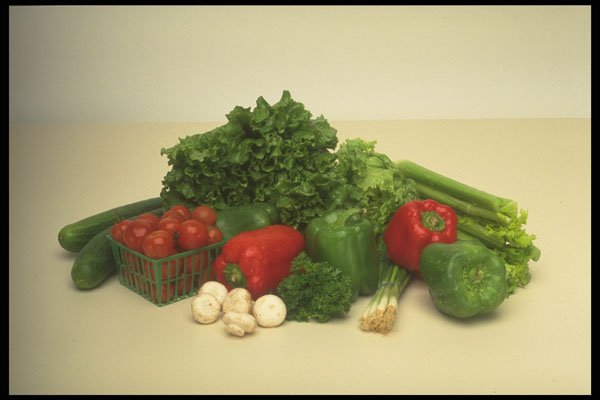 294055 Red And Green A4 Photo Print