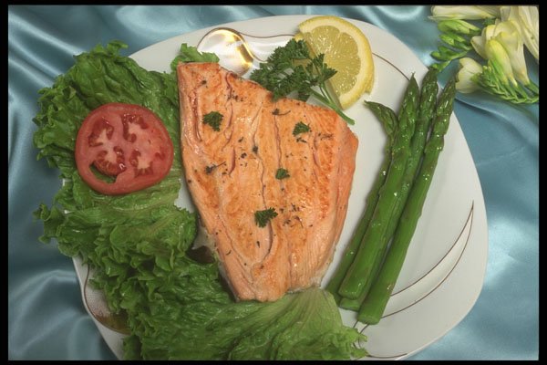 294092 Salmon A4 Photo Print