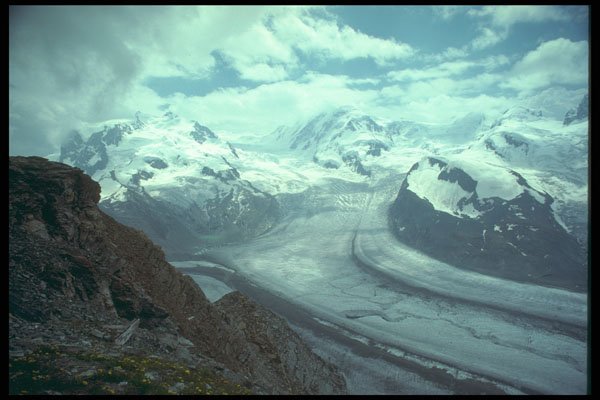 295010 The Alps, Gornergott Glacier, Switzerland A4 Photo Print