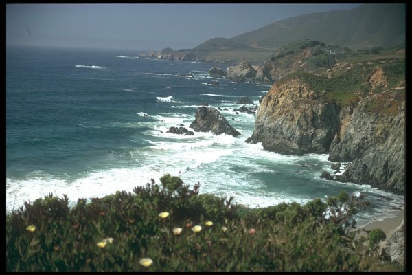 295015 Big Sur Coastline, California, U.S.A. A4 Photo Print