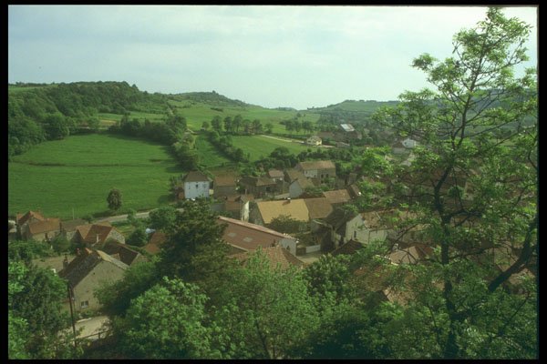 295022 Rural Countryside, Burgundy, France A4 Photo Print