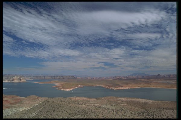 295028 Lake Powell At The Glen Canyon Dam, Utah, U.S.A. A4 Photo Print