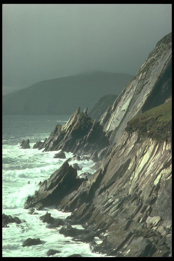 295061 Rugged Coastline, Sleahead, Ireland A4 Photo Print