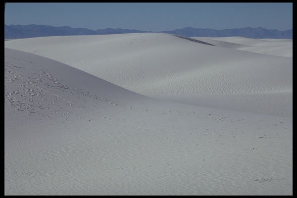 295078 White Sands National Park, New Mexico A4 Photo Print