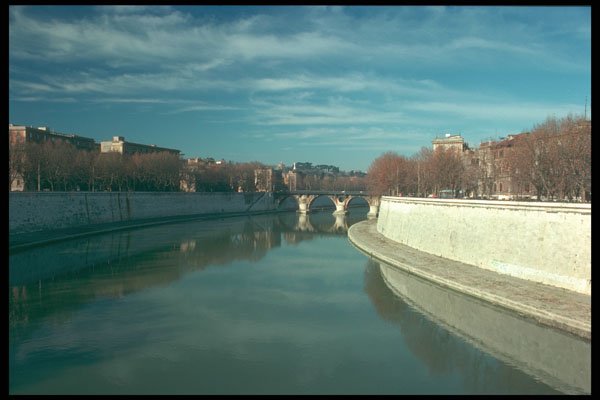 295081 The River Tiber, Rome, Italy A4 Photo Print