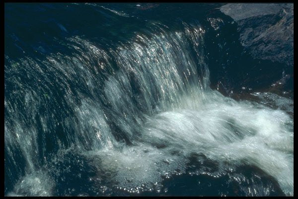295090 Waterfall, New Hampshire, U.S.A. A4 Photo Print