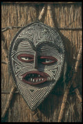 296018 Mask Used In African Dancing, Victoria Falls A4 Photo Print