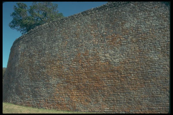 296074 The Wall, Great Zimbabwe National Monument A4 Photo Print