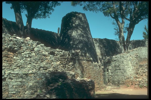 296077 Conical Tower, Zimbabwe National Monument A4 Photo Print