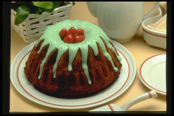 297013 Chocolate Mint Cake A4 Photo Print