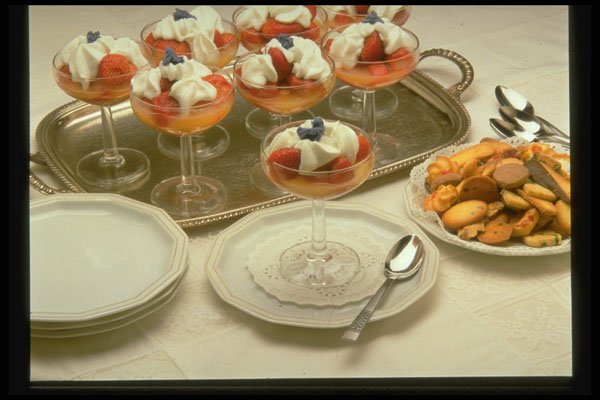 297015 Romanoff Strawberries A4 Photo Print