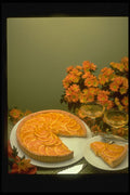 297052 Orange Pie A4 Photo Print
