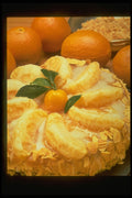 297053 Orange Cake A4 Photo Print