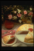 297056 Strawberry Crepe Cake A4 Photo Print