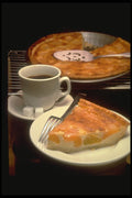 297077 Flan With Apricots A4 Photo Print
