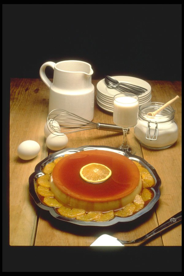 297078 Orange Cream A4 Photo Print