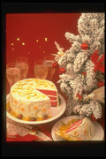 297082 Red Cake A4 Photo Print