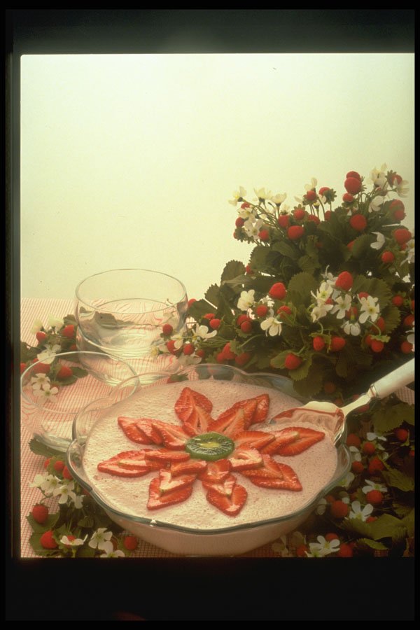 297083 Strawberry Mousse A4 Photo Print