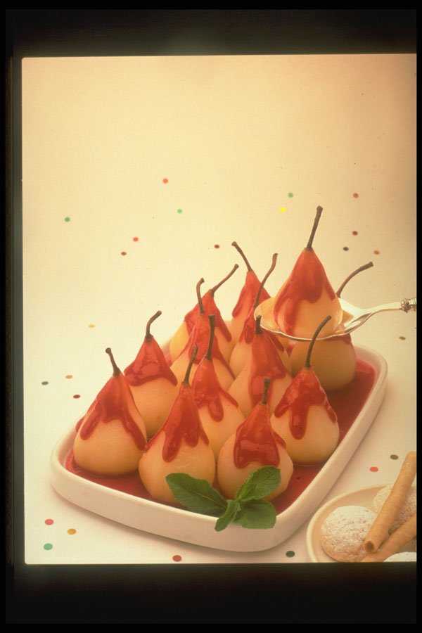 297088 Glazed Pears A4 Photo Print