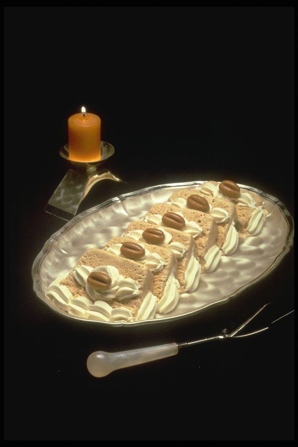 297089 Sliced Mocha Ice Cream A4 Photo Print