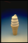 297098 Soft Vanilla Ice Cream A4 Photo Print