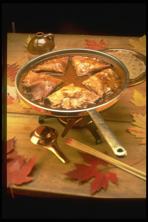 297099 Maple Syrup Crepes A4 Photo Print