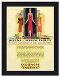297H celanese fabrics 1928 2 Vintage Advert A4 Photo Print
